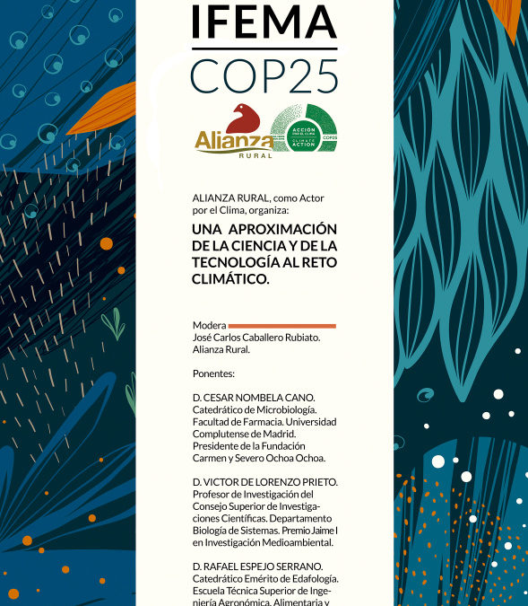ALIANZA RURAL: ACTOR GLOBAL POR EL CLIMA EN COP25