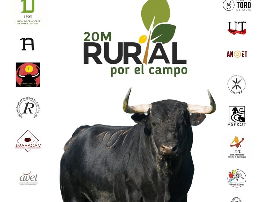 El mundo del toro unido hace un llamamiento a la movilización de todos los profesionales taurinos y aficionados ante el 20M Rural